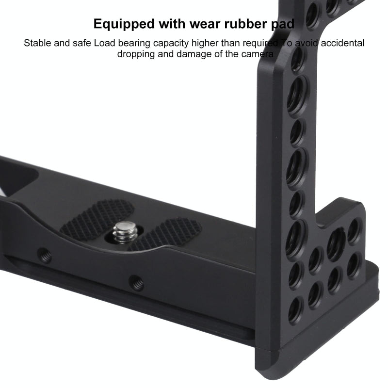 Camera Cage Stabilizer For Sony A7 Iii A7r Lightweight Durable Video Accessory