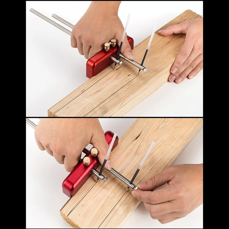 Woodworking Level Line Tool Aluminium Alloy Ruler For Accurate Marking