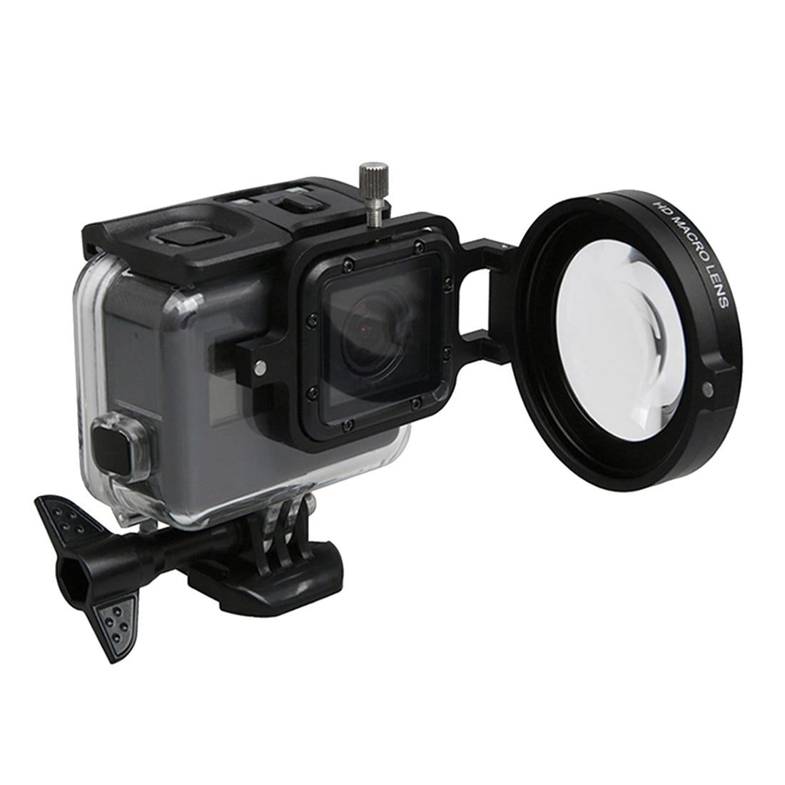 58 Millimetre Macro Lens With Adapter Ring For Gopro Hero5 Action Cameras
