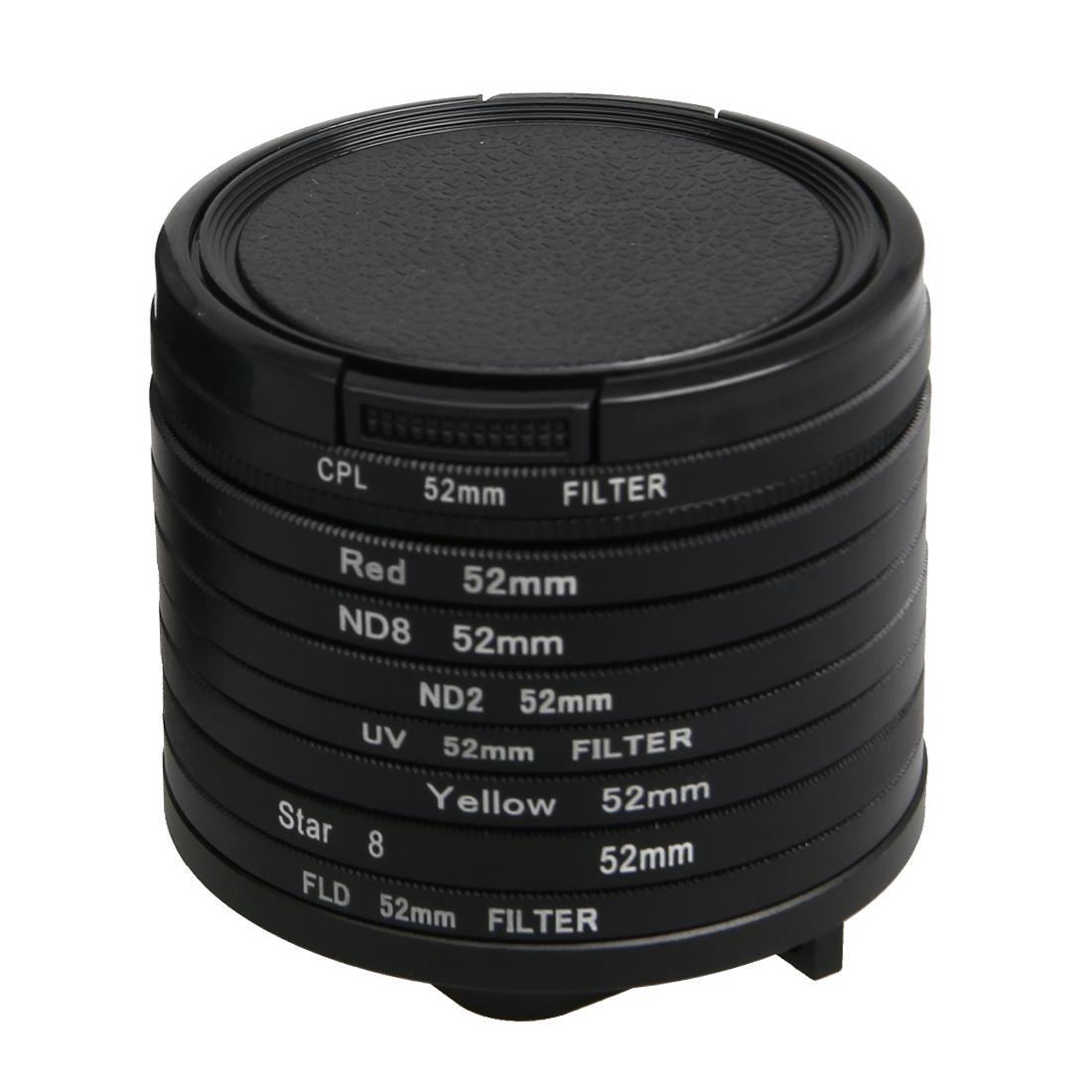 52 Millimetre Lens Filter Set For Gopro Hero5 Action Camera With Multiple Filters