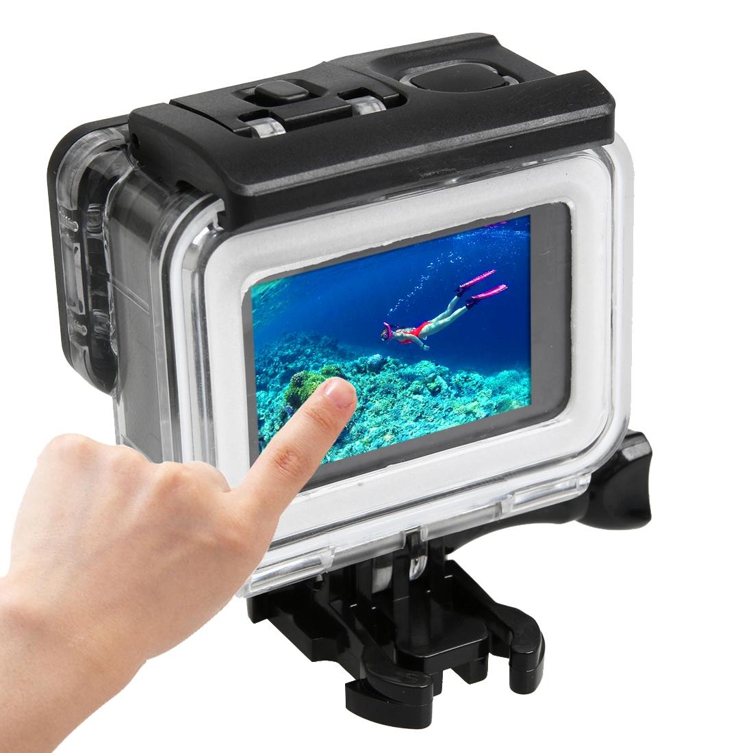 Waterproof Housing With Touch Back Cover For Gopro Hero5 And Hero7