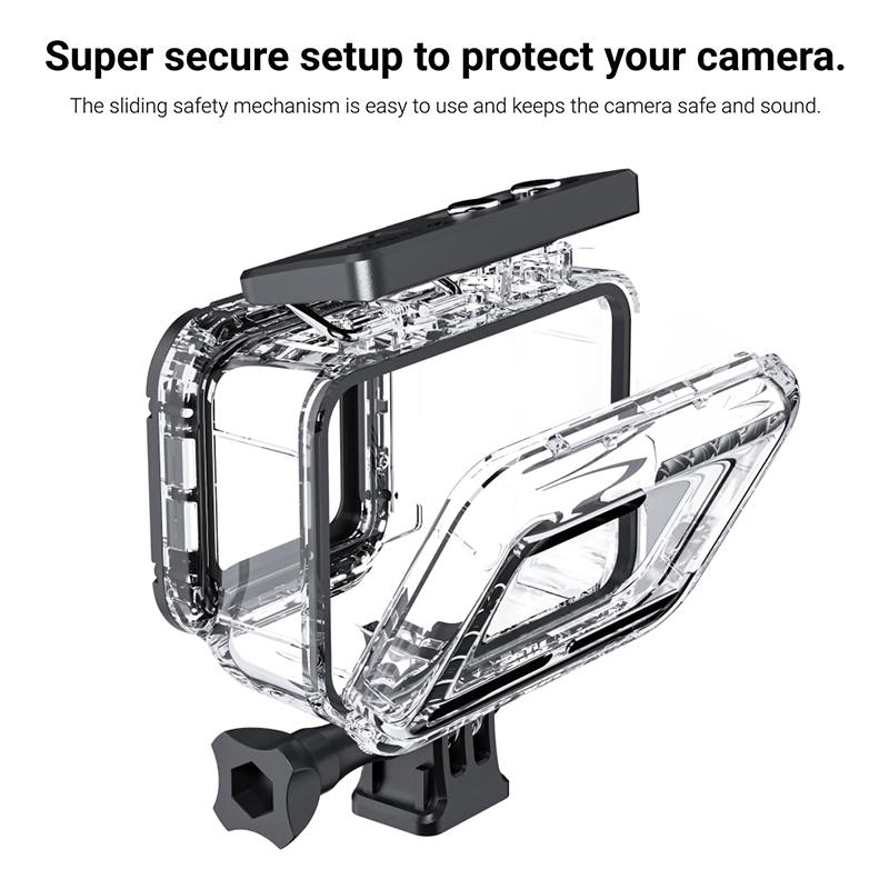Waterproof Diving Case For Insta360 One R 4K Camera With Metre Depth Protection