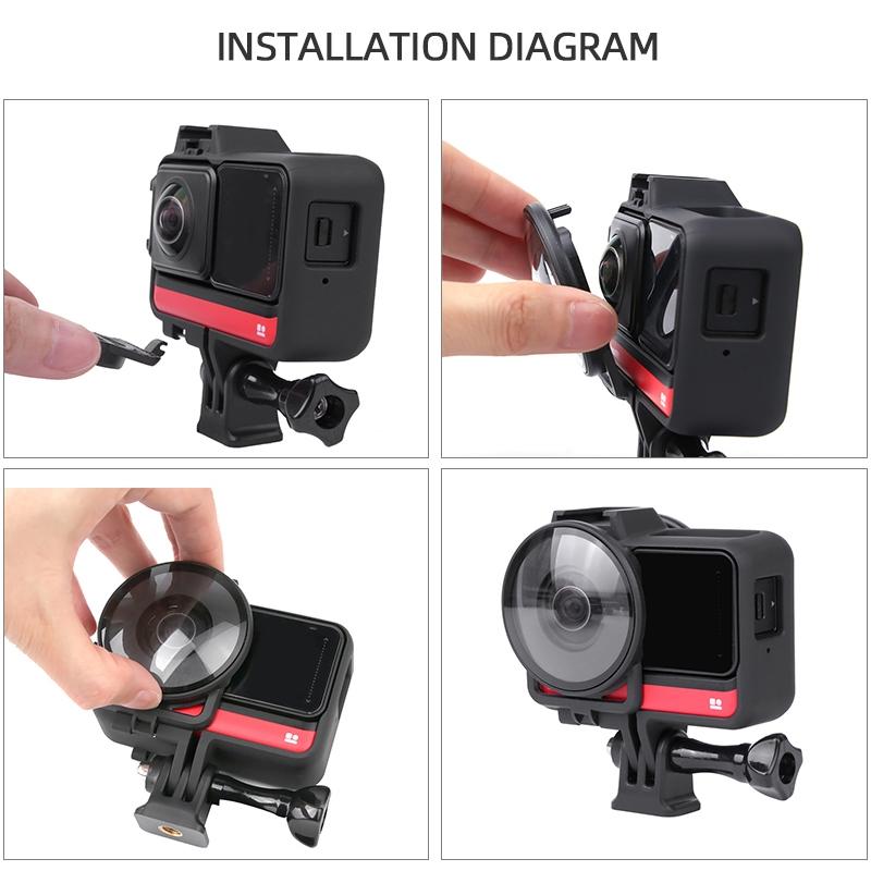 Protective Lens For Insta360 One R Twin Edition Camera Accessory
