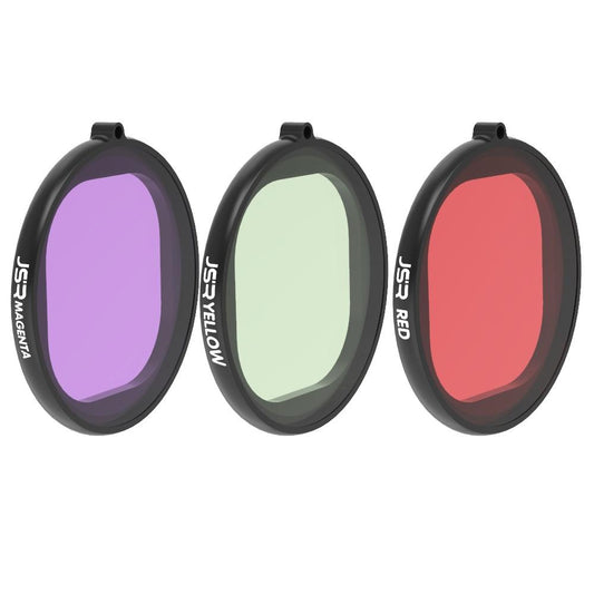 Three In One Round Diving Lens Filter For Gopro Hero Eight