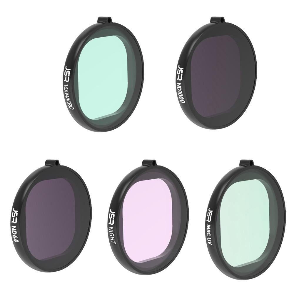 5 In 1 Round Housing Lens Filter For Gopro Hero8