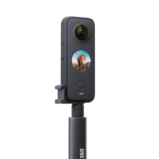 Selfie Stick Cold Shoe Mount Bracket For Insta360 One X2 Camera Mic Light