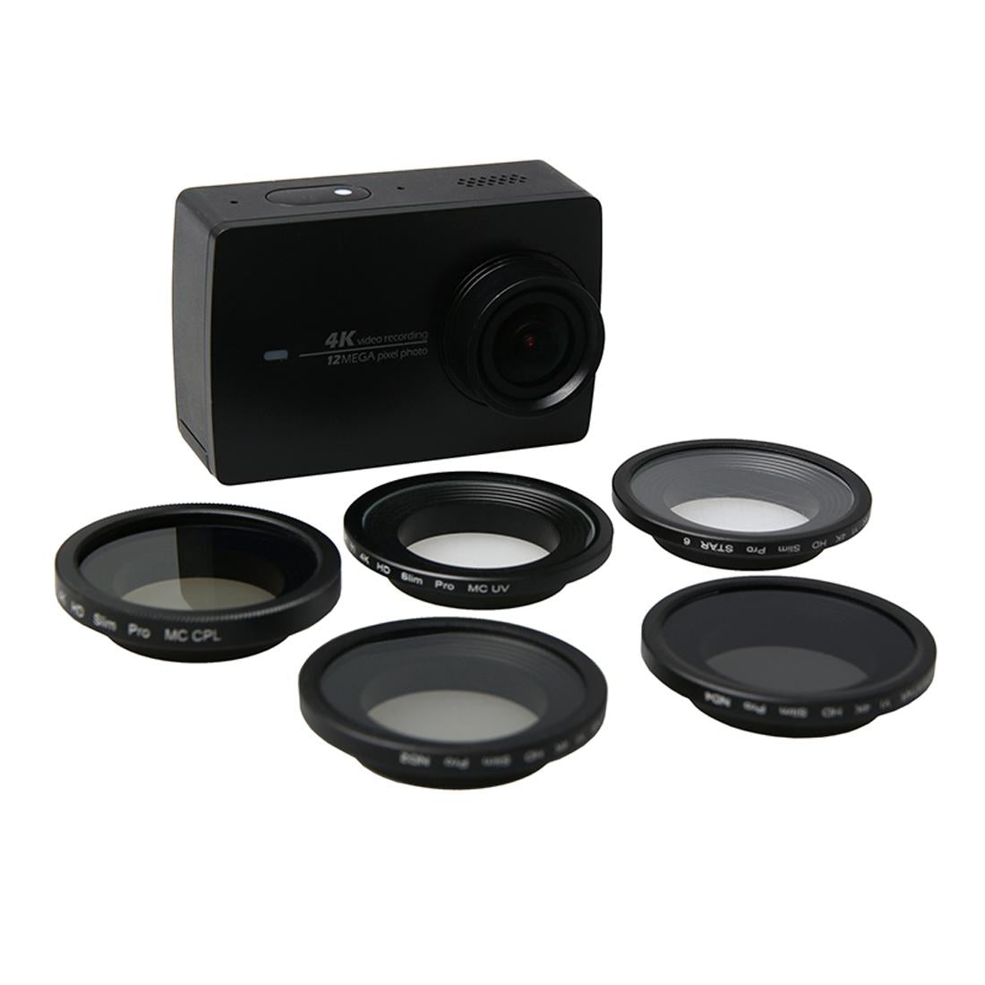 34 Millimetre Professional Lens Filter For Xiaomi Xiaoyi Yi Ii 4K Action Camera