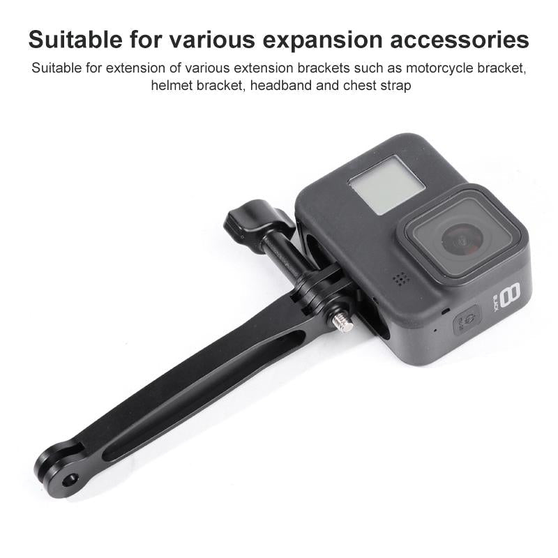 8.8Cm Aluminum Extension Arm Grip Extender For Action Cameras
