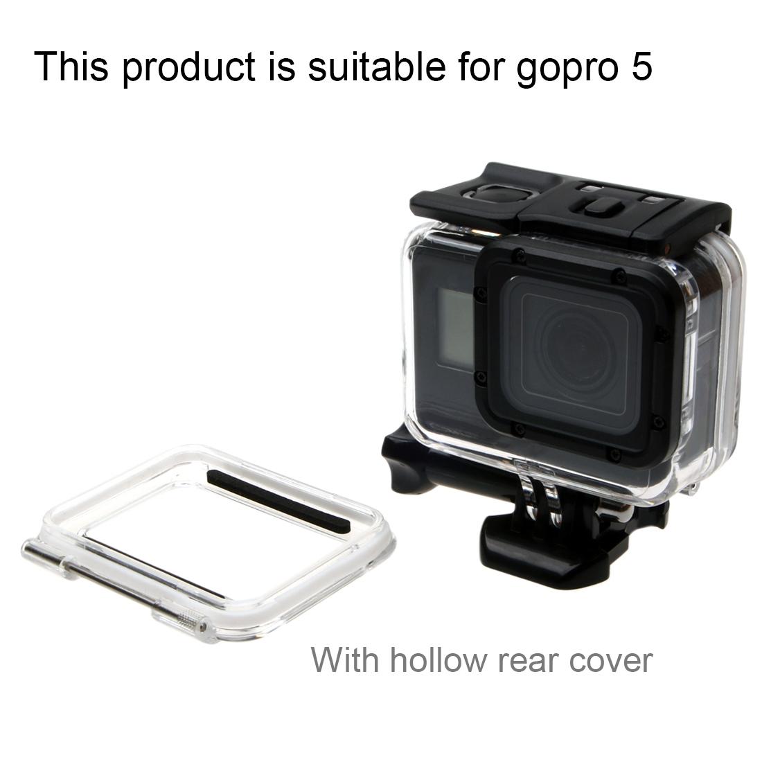 Waterproof Housing Case For Gopro Hero 6 And 5 With Easy Mounting Lens Protection