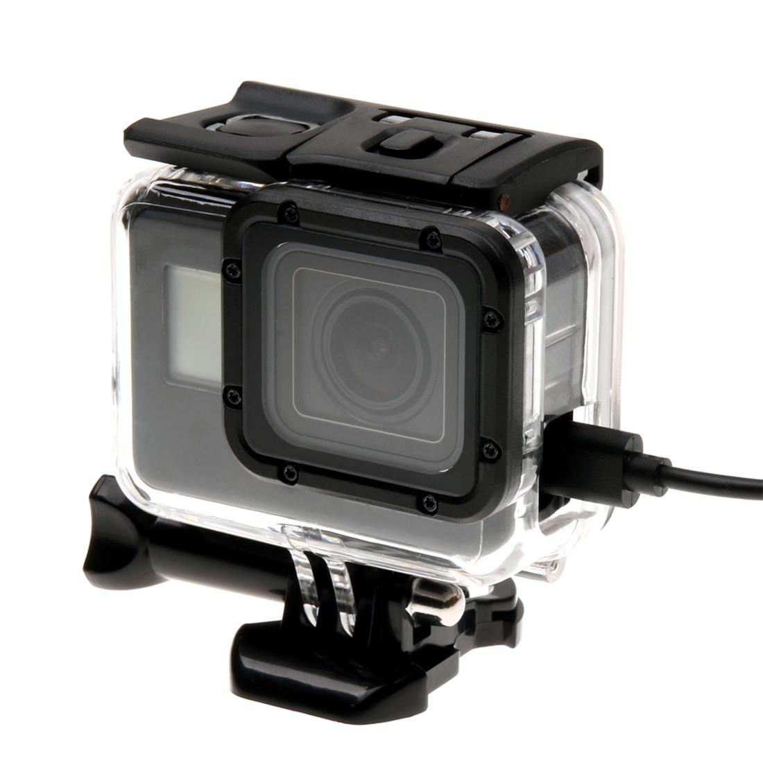 Protective Case For Gopro Hero6 And Hero5 With Skeleton Housing Mount Screw