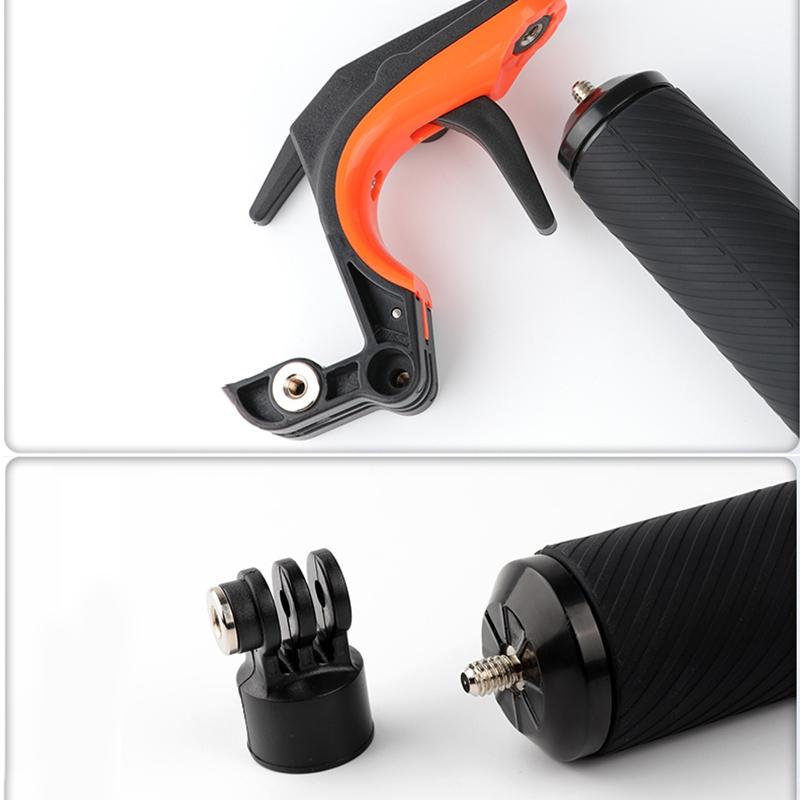 Floating Hand Grip For Gopro Hero8 With Shutter Trigger And Anti Lost Strap