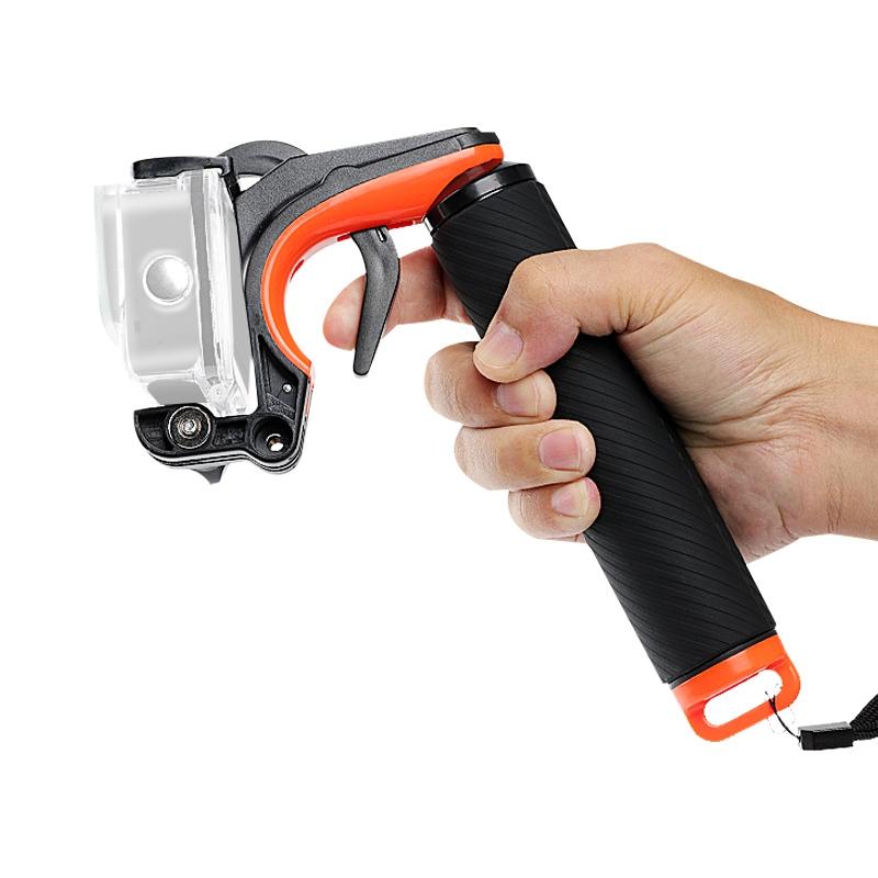 Floating Hand Grip For Gopro Hero8 With Shutter Trigger And Anti Lost Strap