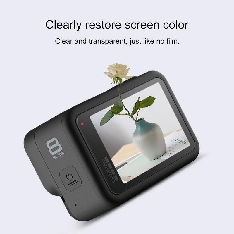 Protective Film And Screen Protector For Gopro Hero8 Camera Lens Lcd Display
