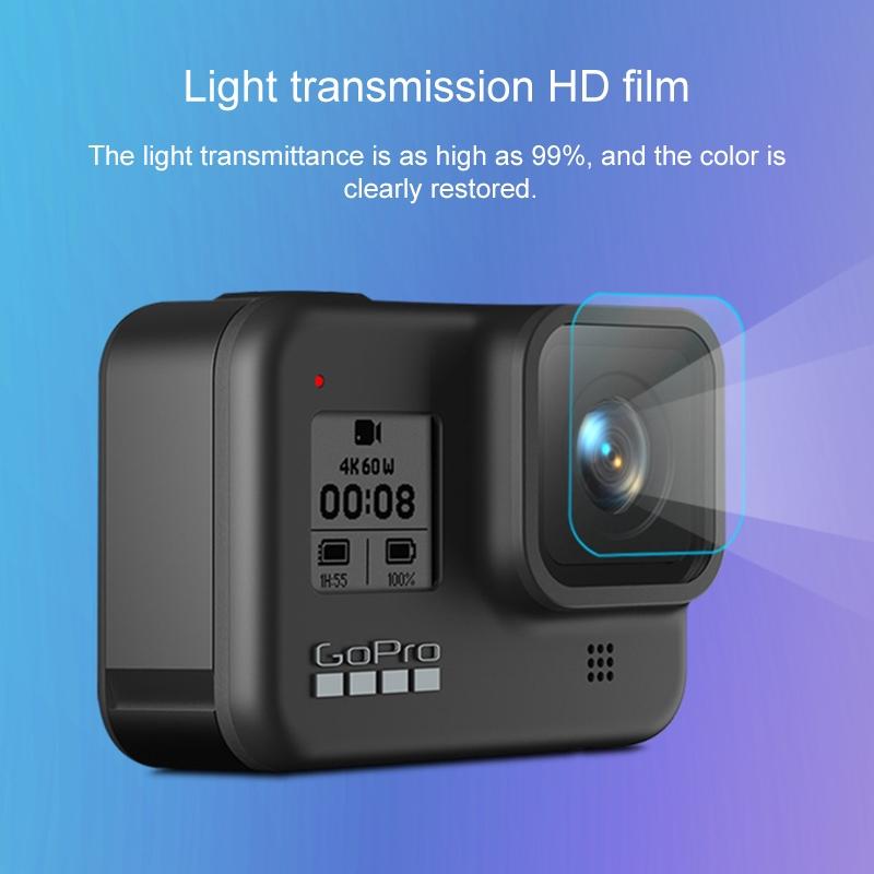 Protective Film And Screen Protector For Gopro Hero8 Camera Lens Lcd Display