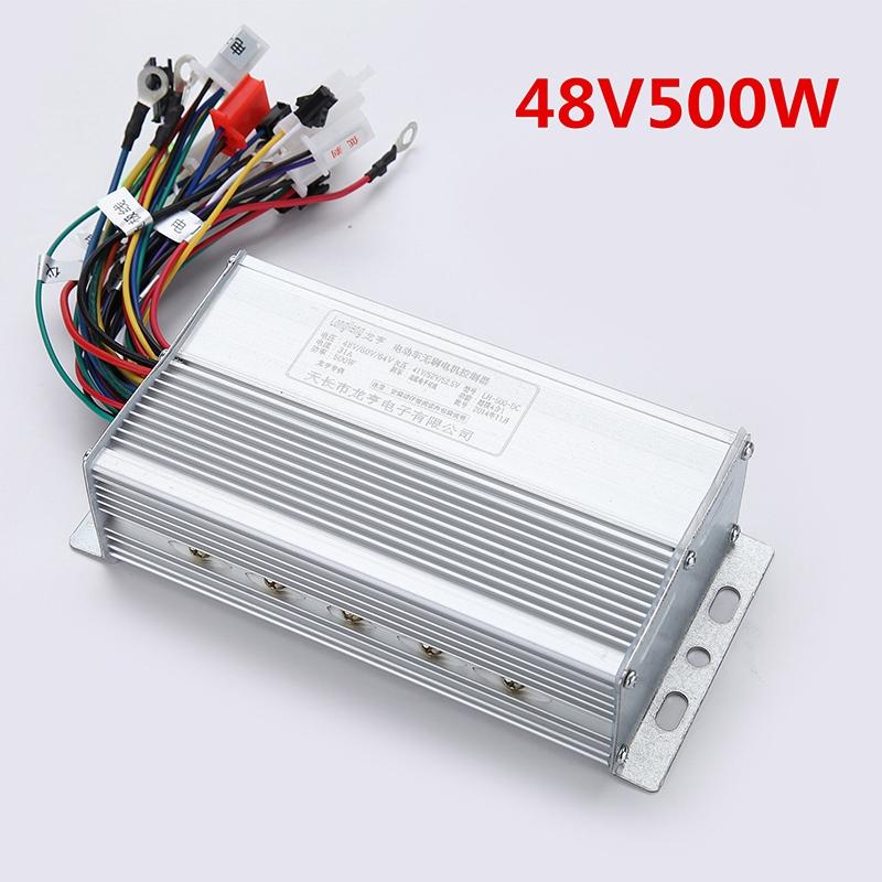 8V 500W 12 Tube Brushless Intelligent Dual Mode Two Wheel Three Electric Vehicle Controller