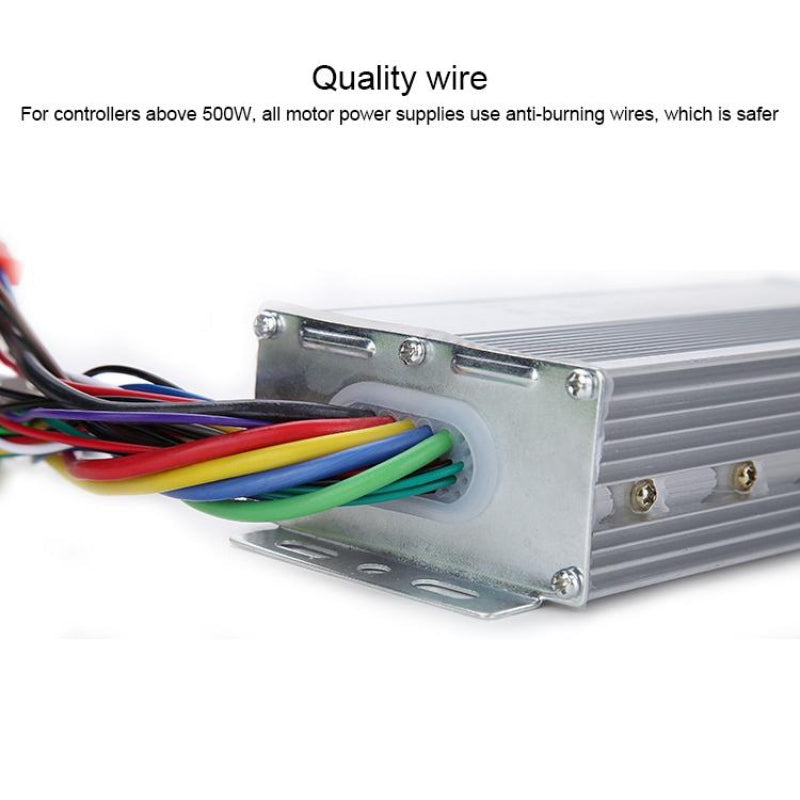 8V 500W 12 Tube Brushless Intelligent Dual Mode Two Wheel Three Electric Vehicle Controller