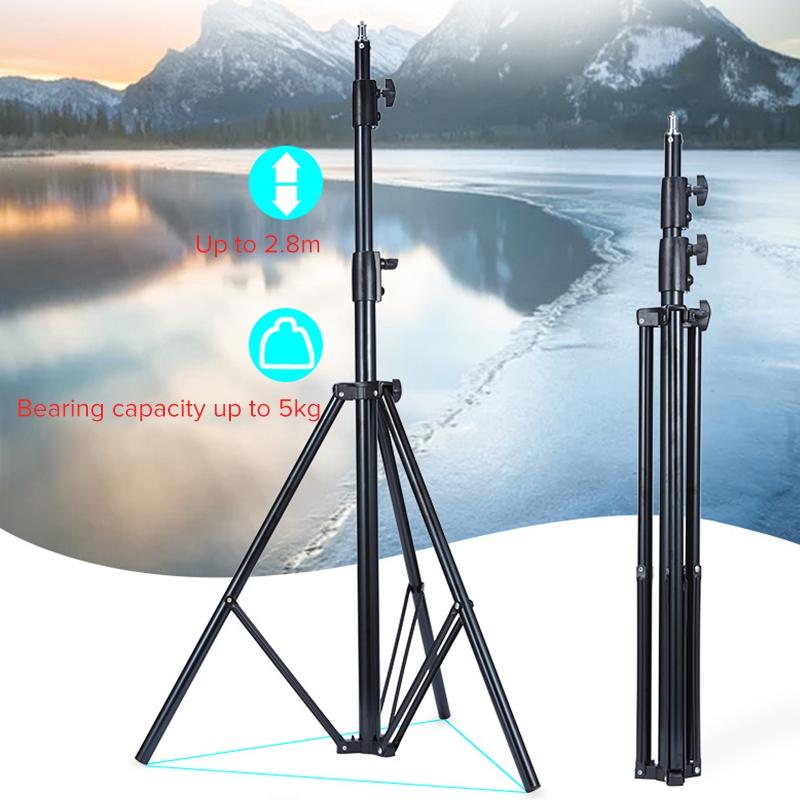 Professional Metal Lighting Stand For Studio Flash With Adjustable Height