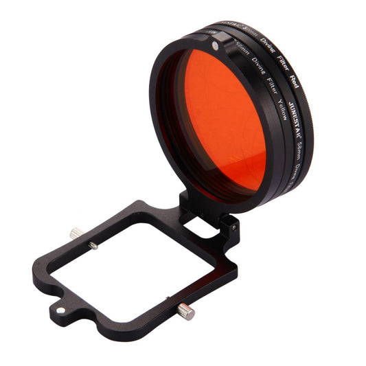 Underwater Lens Filter For Gopro Hero7 6 5 58Mm Enhanced Clarity Aerial And Diving Shots