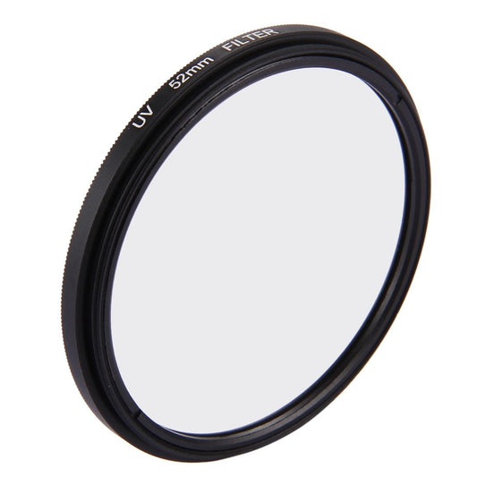 52Mm 3-In-1 Round Circle Uv Lens Filter With Cap For Gopro Hero7 Hero6 Hero5