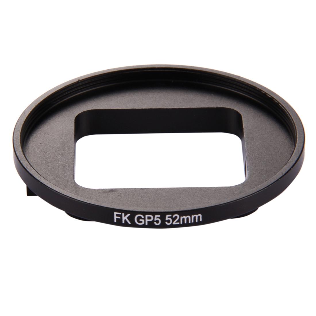 52Mm 3-In-1 Round Circle Uv Lens Filter With Cap For Gopro Hero7 Hero6 Hero5