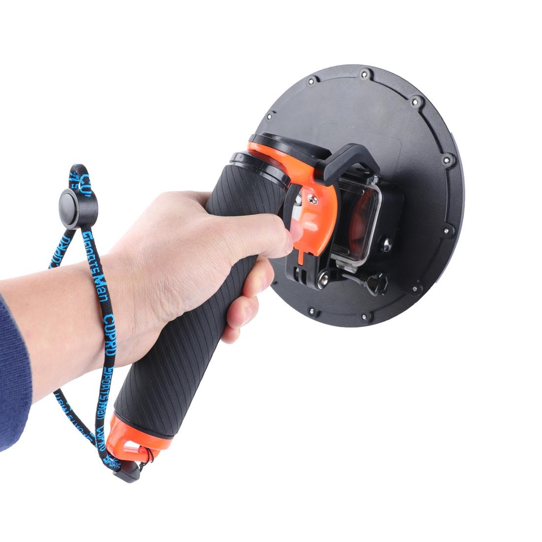 Shutter Trigger Dome Port Lens For Gopro Hero7 Hero6 And Hero5 Cameras