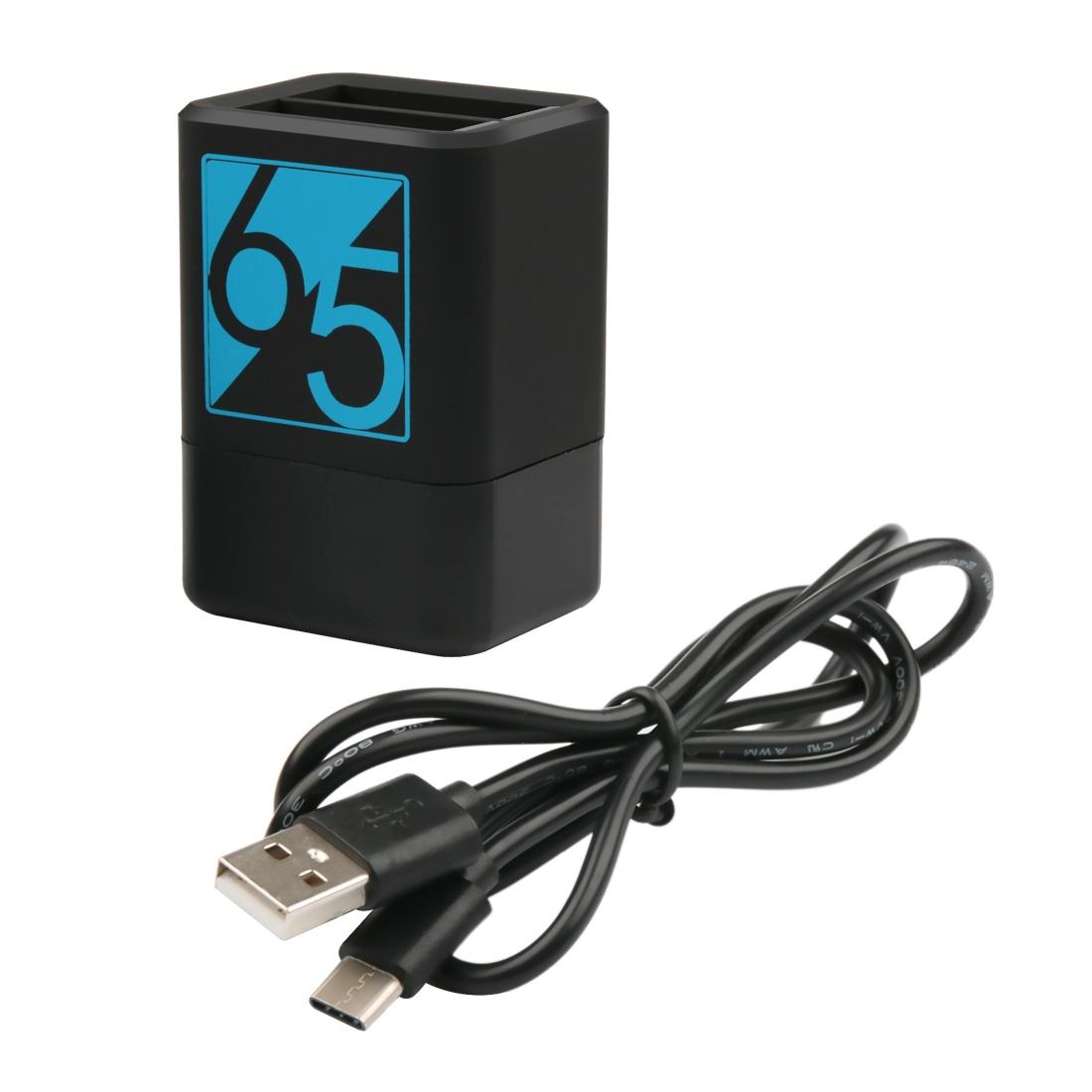 Usb C Dual Battery Charger For Gopro Hero6 And Hero5 With Cable