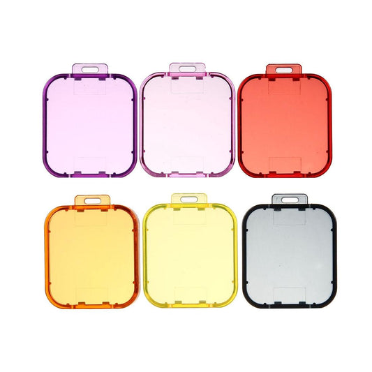 Six In One Lens Filter For Gopro Hero5 Action Camera With Colour Variants