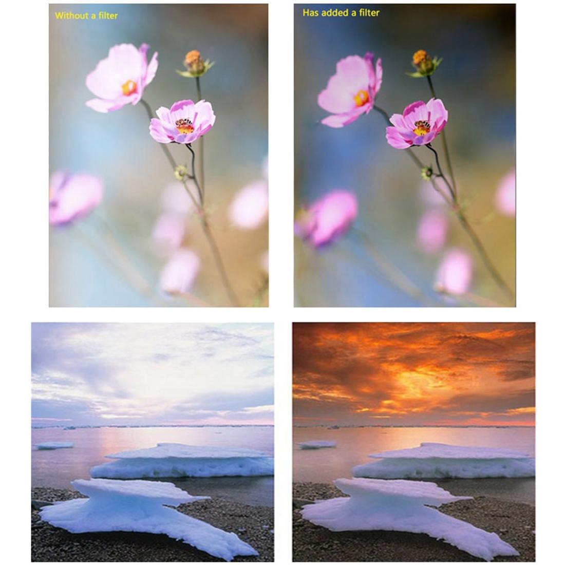 Six In One Lens Filter For Gopro Hero5 Action Camera With Colour Variants