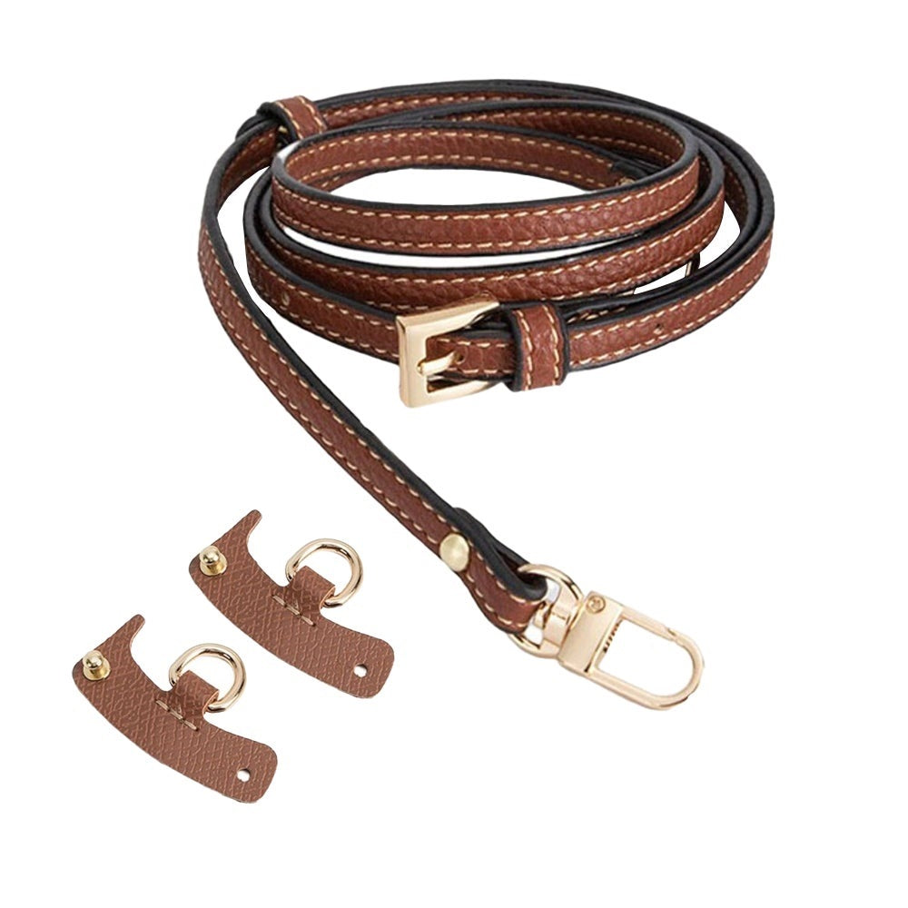 Crossbody Bags Accessories Pu Leather Shoulder Strap Genuine Hang Buckle For Longchamp Mini Adjustable Replacement