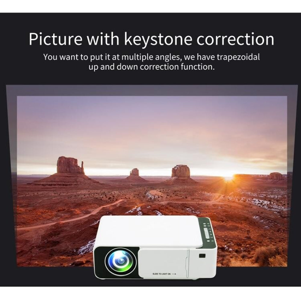 Smart Projector With 100 Ansi Lumens And 1024X600 Resolution