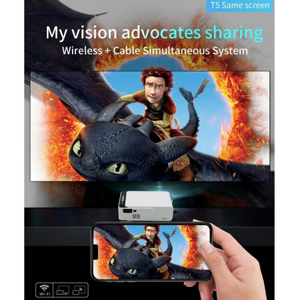 Smart Projector With 100 Ansi Lumens And 1024X600 Resolution