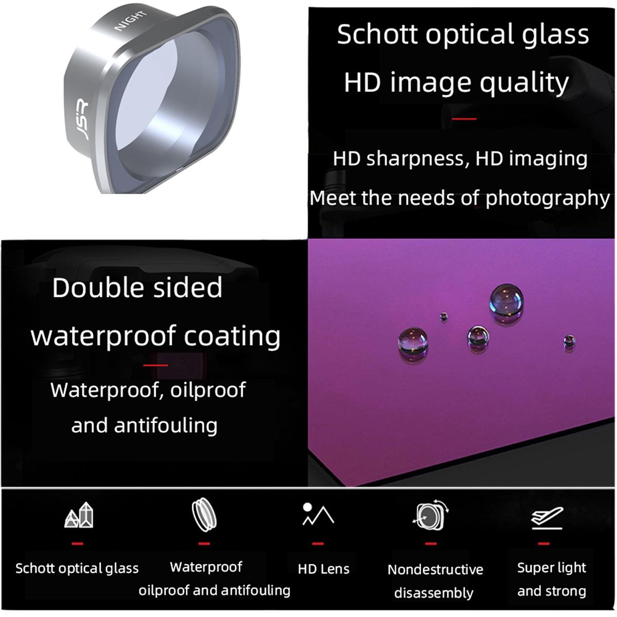 Aluminium Alloy Fpc Ks Lens Filter For Dji Fpv Frame
