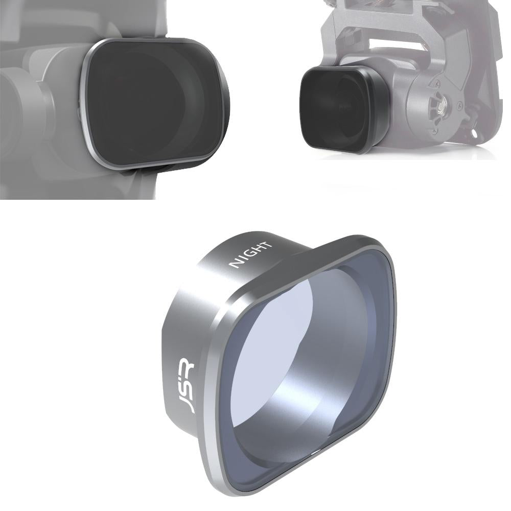 Aluminum Alloy Light Pollution Filter For Dji Fpv Clearer Aerial Shots