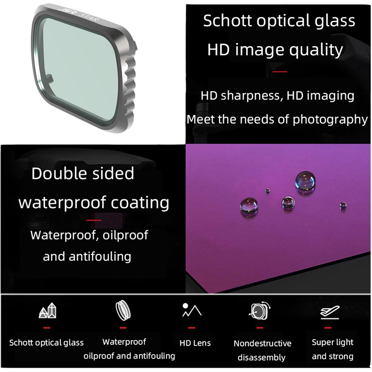 Aluminum Frame Ks Effect Lens Filter For Dji Air 2S Enhanced Photography