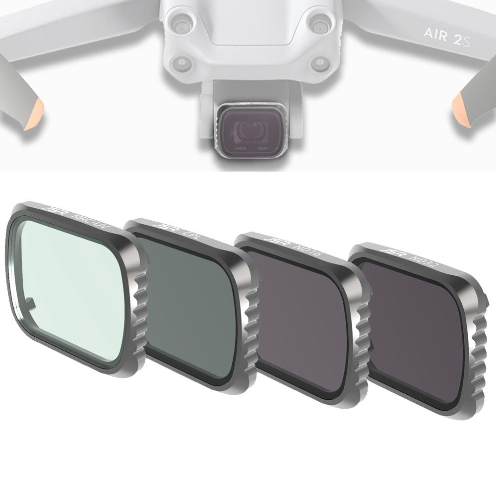 4 In 1 Aluminum Lens Filter For Dji Air 2S