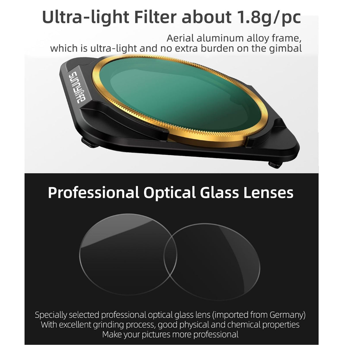 4 In 1 Nd Lens Filter Set For Dji Air 2S