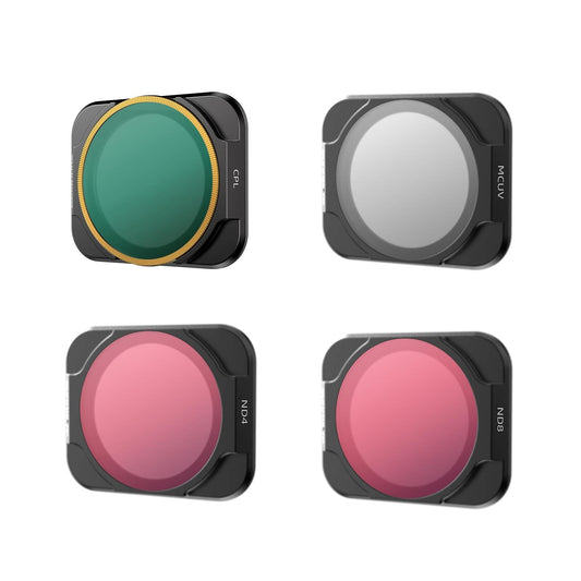 4 In 1 Lens Filter For Dji Air 2S With Mcuv Cpl Nd4 And Nd8 Features