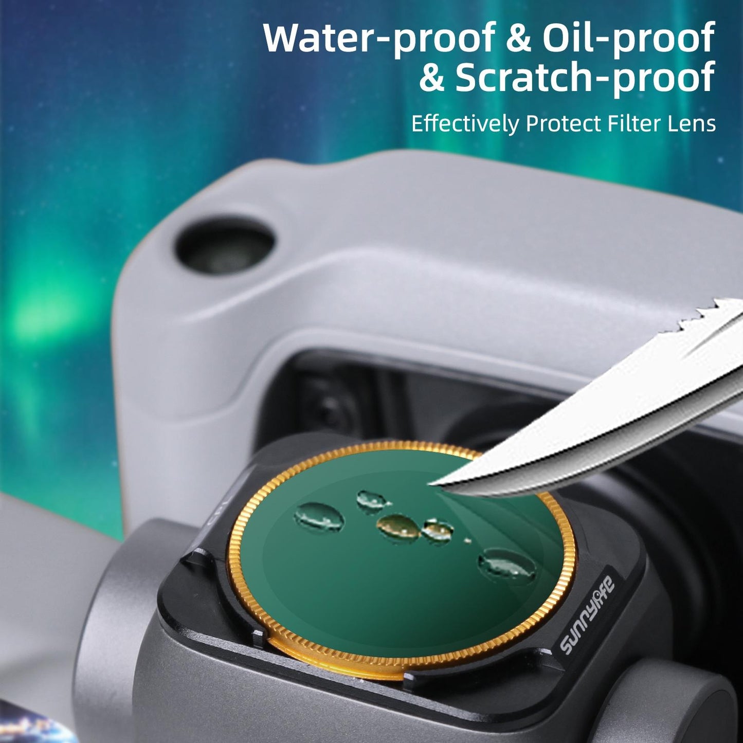 4 In 1 Lens Filter For Dji Air 2S With Mcuv Cpl Nd4 And Nd8 Features