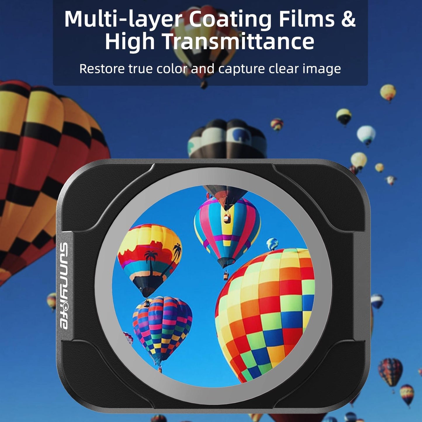 4 In 1 Lens Filter For Dji Air 2S With Mcuv Cpl Nd4 And Nd8 Features