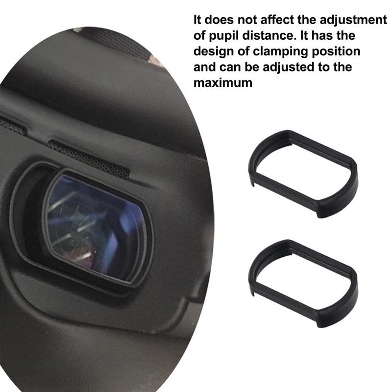 5 Millimetre Aspherical Myopia Lens For Dji Fpv Goggles Version 2 Two Pack
