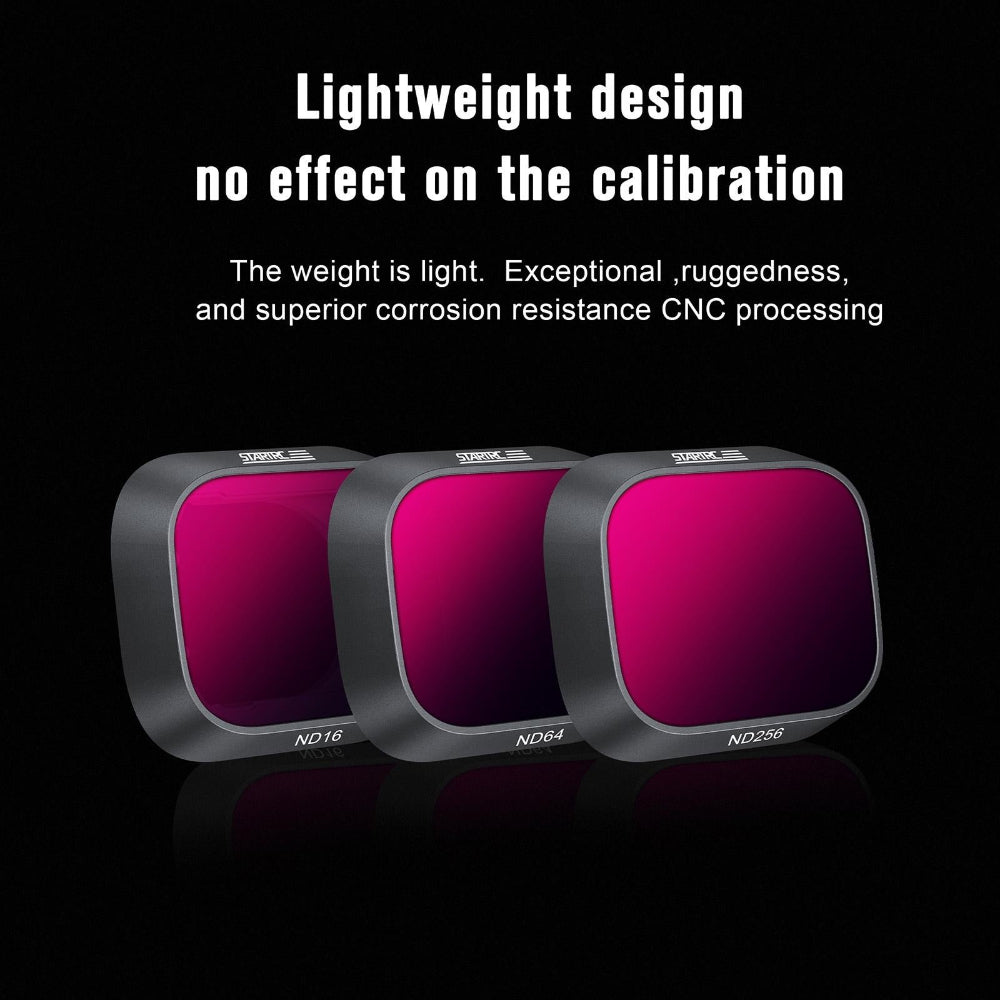 3 In 1 Lens Filter For Dji Mini Pro With Nd16 Nd64 And Nd256 Options