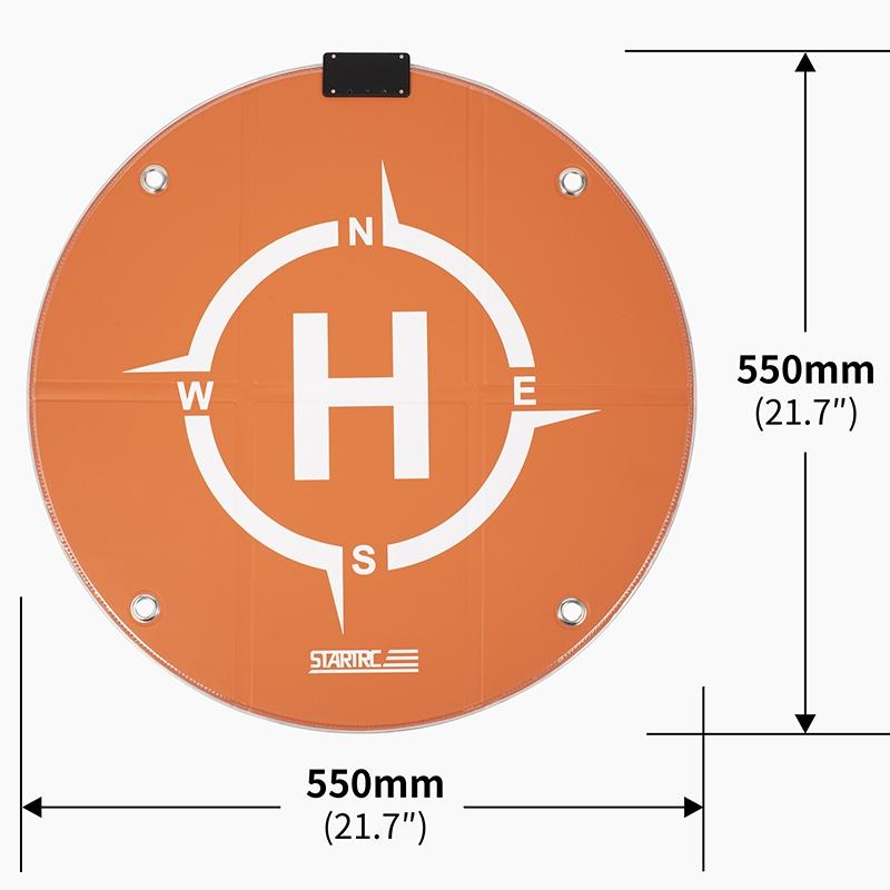 Waterproof 55 Centimetre Led Drone Parking Apron For Dji Avata Mini And Mavic