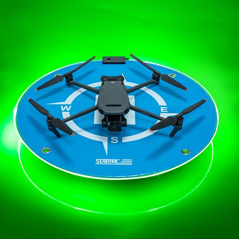Waterproof 55 Centimetre Led Drone Parking Apron For Dji Avata Mini And Mavic