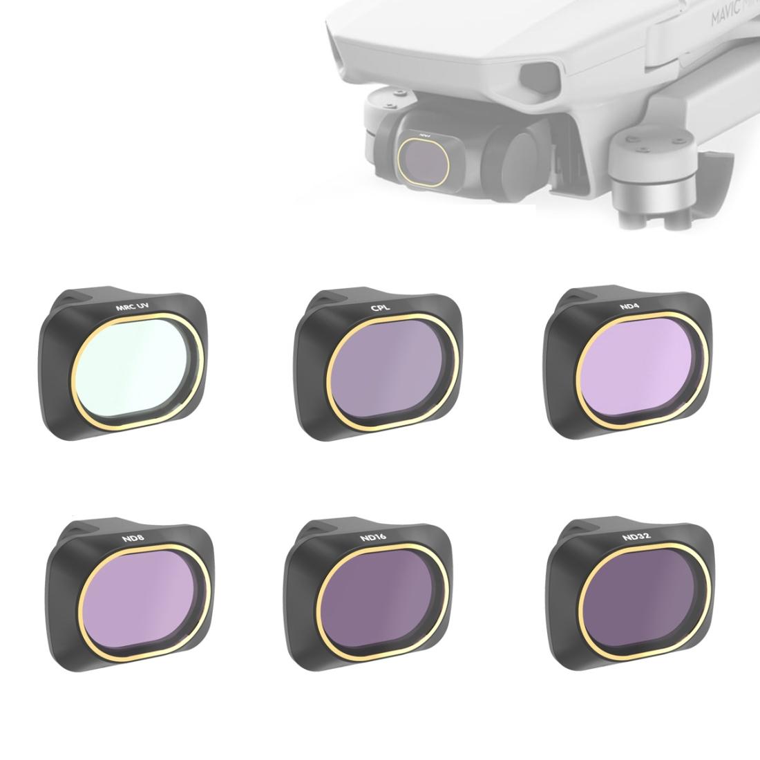 6 In 1 Lens Filter Set For Dji Mavic Mini Drone Multi Functional Filters