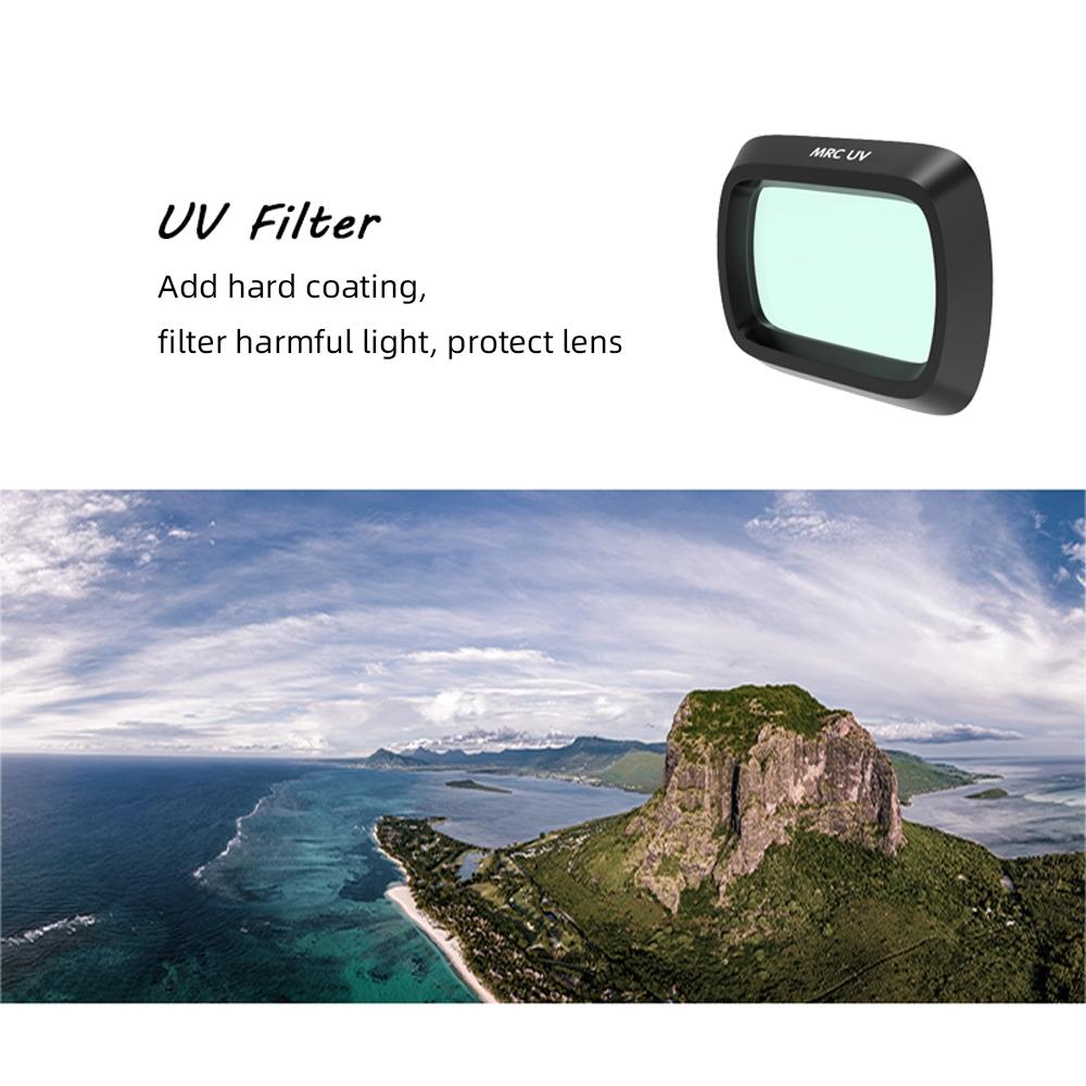 Uv Lens Filter For Dji Mavic Air 2 Drone High Transmittance And Durable Design