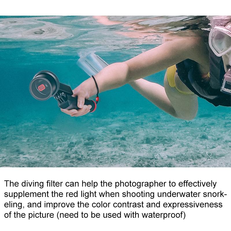 Professional Diving Lens Filter For Dji Pocket Snorkeling