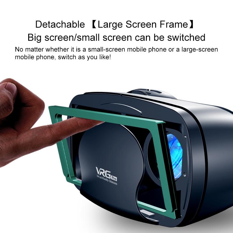 3D Vr Glasses For Mobile Phones Blu Ray Coated Lenses