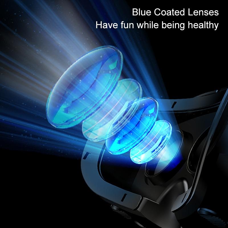 3D Vr Glasses For Mobile Phones Blu Ray Coated Lenses