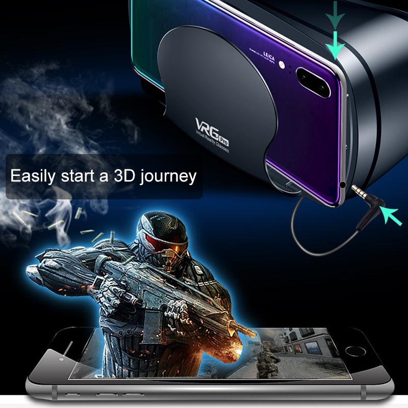 3D Vr Glasses For Mobile Phones Blu Ray Coated Lenses