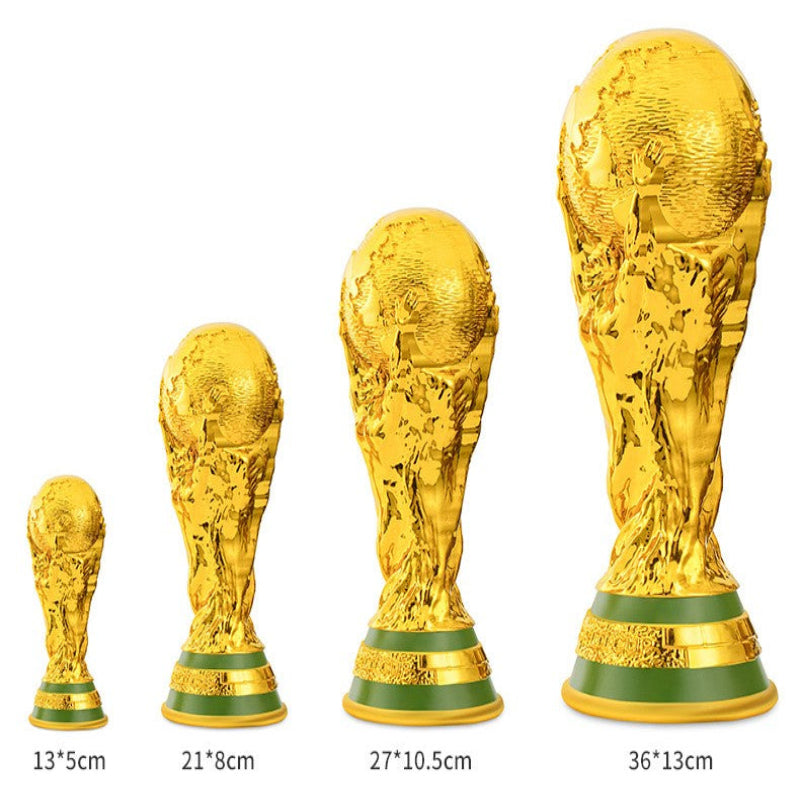 Qatar World Cup Hercules Trophy Model Ornament Football Fan Commemorative Decoration
